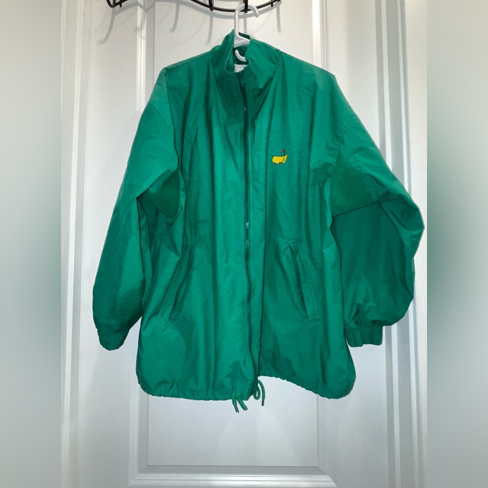 Masters Augusta National Golf Shop Slazenger full-zip windbreaker jacket Vintage